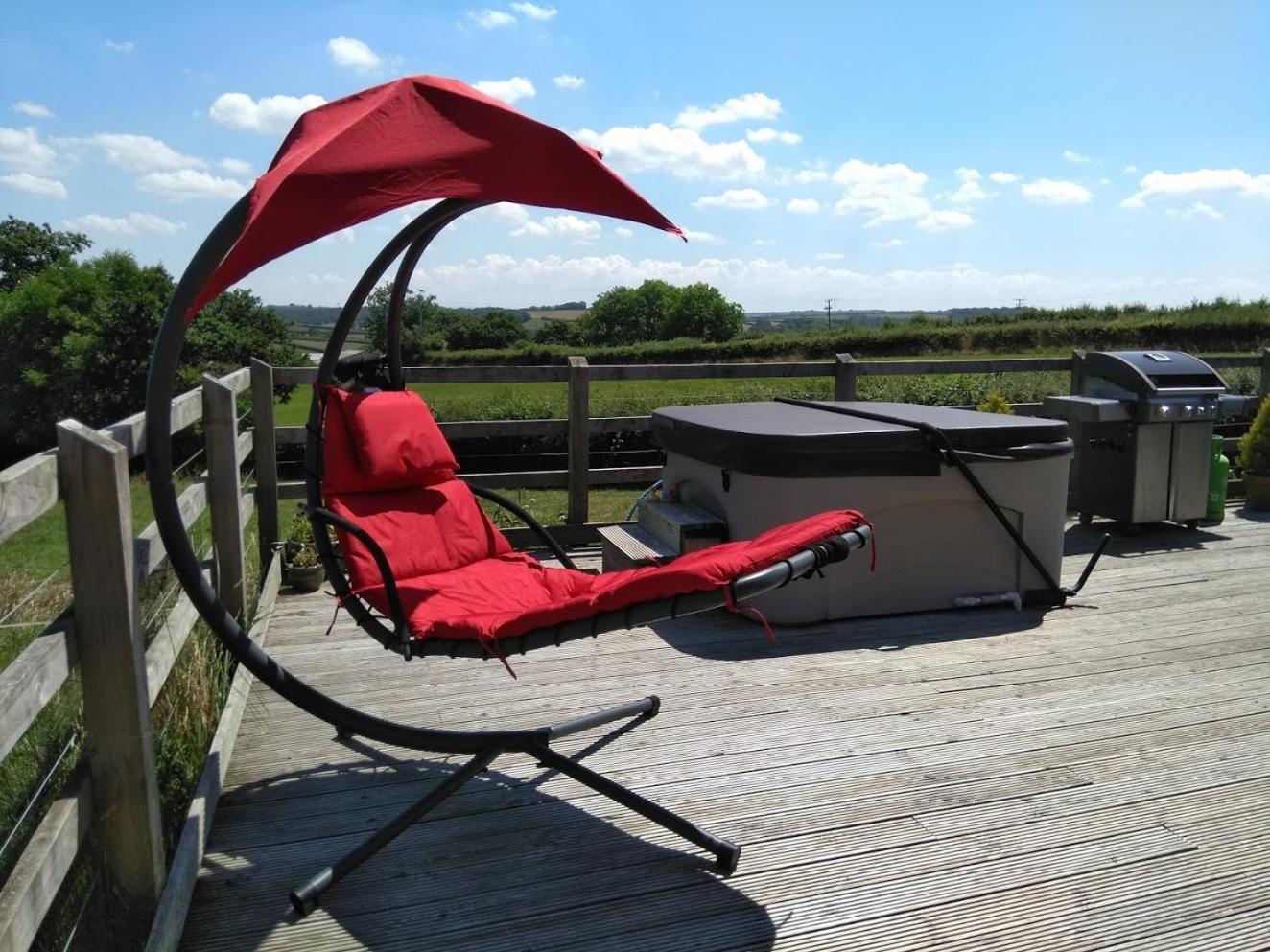 Rivendell Glamping Pods Hotell Holsworthy Exteriör bild